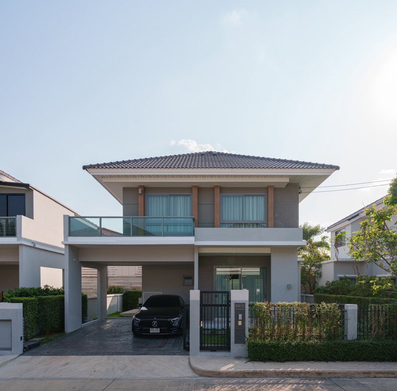 ขายบ้านเดี่ยว : 🔥 ขาย บ้านเดี่ยว Perfect Place สุขุมวิท 77 เฟส 9 ตกแต่งจัดเต็มสไตล์ Modern luxury บิ้วอินใหม่ทั้งหลัง ✨ ไม่เคยเข้าอยู่ ทำเลดีใกล้โรบินสันลาดกระบัง