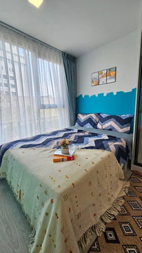 For Rent: Modern 1-Bedroom Condo at Atmoz Oasis Onnut | 26 Sq.m. | Building D | Fully Furnished | THB 11,000/Month