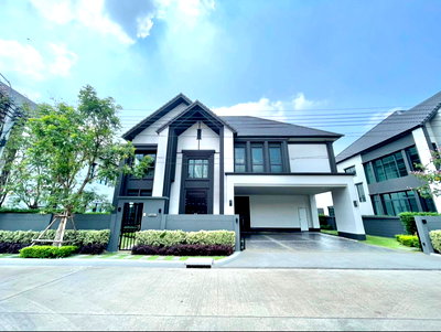 บ้านเดี่ยวให้เช่า : ให้เช่าบ้านเดอะ ซิตี้ รามอินทรา – วงแหวน 2 (The City Ramintra – Wongwaen 2) ถนนทางคู่ขนานกาญจนาภิเษก เขตคลองสามวา 