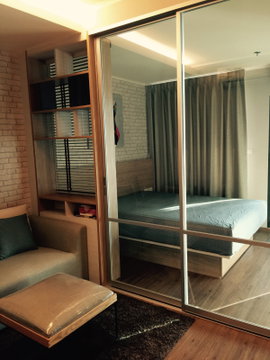 P-52166 | U Delight Residence Riverfront Rama 3 🔥 River View Condo for Rent on Rama 3 – Fully Furnished, Ready to Move In, Near BRT Pariwat! 🔥