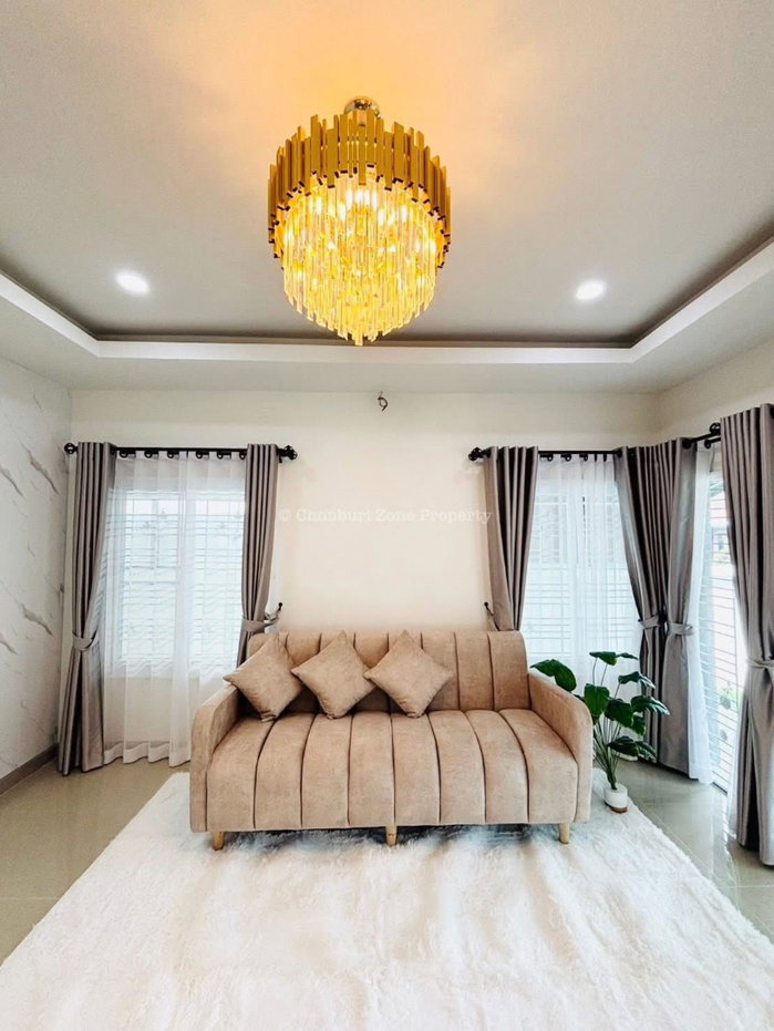 รูป ขายบ้านเดี่ยวรีโนเวทใหม่ ม.เซนสิริโฮม แหลมฉบัง ศรีราชา - รูปที่ 10/18