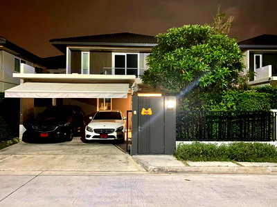 Houses for rent : house for rent at Mantana Onnut-Wongwaen 5beautifully built-in throughout (Rt-01)