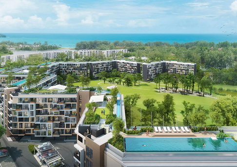1 bed 30 sq.min Bangtao walking to the beach