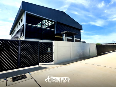 Factory for rent Thai Polymer Textile  : 2-storey warehouse for rent, newly built Modern Style Bangna-Trad Km.15 Bang Chalong Subdistrict Bang Phli District, Samut Prakan Province