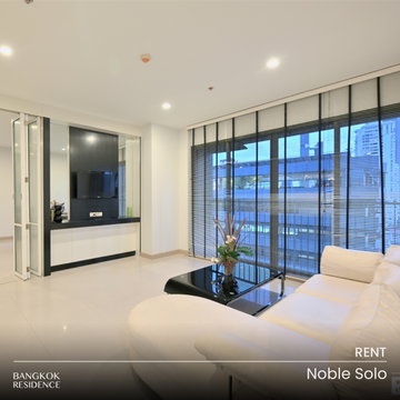 เช่าคอนโด 🌇Noble Solo 2นอน 108ตร.ม. 52k 💖 ยูนิตใหญ่ แต่งสวย ใกล้ ARL คลองเตย 