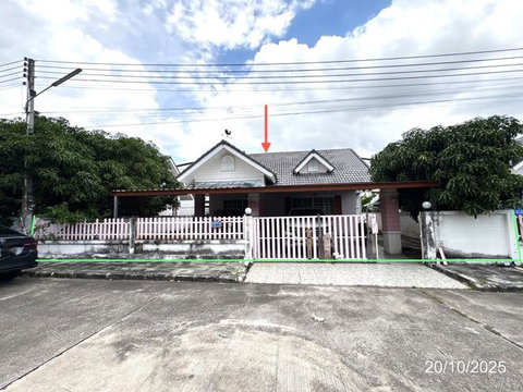 บ้านเดี่ยว 58.2 ตร.วา วีน่า ทาวน์ ปลวกแดง ระยอง 2.4M