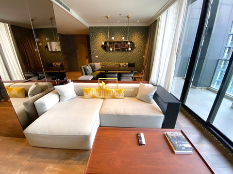 Noble Ploenchit | Elegant 3 Bedroom Duplex Condo Near BTS - BR17748CD