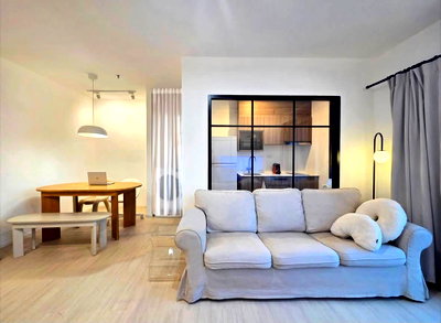 Condos for rent : Condo for rent "The Parkland Phetkasem 56" 2bed 2 bedroom Fully furnished close to MRT Phasi Charon Station 