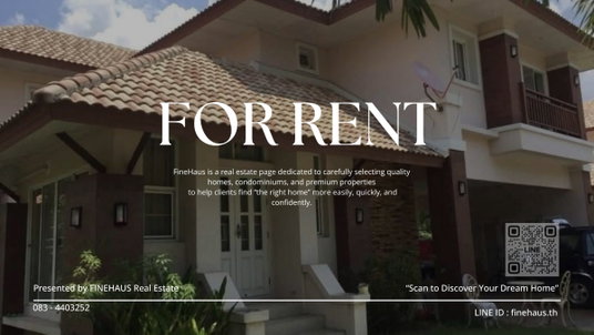 รูปภาพ R-098 🏡 Detached House for Rent | Kulphanville 10, Chiang Mai