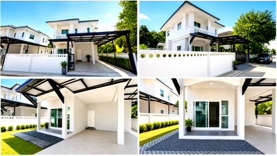 บ้านเดี่ยว เซ็นทรัล พลาซ่า เวสต์เกต : ขายบ้านเดี่ยว หมู่บ้านพร้อมจิตร รีโนเวทใหม่ ซอยวัดพระเงิน บางใหญ่ นนทบุรี 52 ตรว 160.00 ตร.ม 3 นอน 2 น้ำ