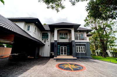เช่าบ้านเดี่ยว มาร์เก็ต วิลเลจ สุวรรณภูมิ : Windmill Park 5 bedrooms, for rent
