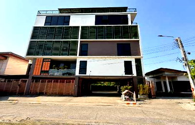 สำนักงาน รร.สายอักษร : ขาย อาคารสำนักงาน 5 ชั้น พร้อมใช้งาน ที่ดิน 212 ตร.ว. พื้นที่ใช้สอย 1,022 ตร.ม.