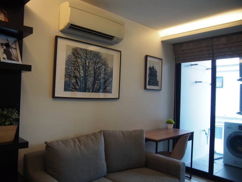 Condo for RENT : Socio Ruamruedee    35  sqm.  𝐓𝐲𝐩𝐞 : 1 Bed 1 Bath   𝐅𝐥𝐨𝐨𝐫 :  5th    