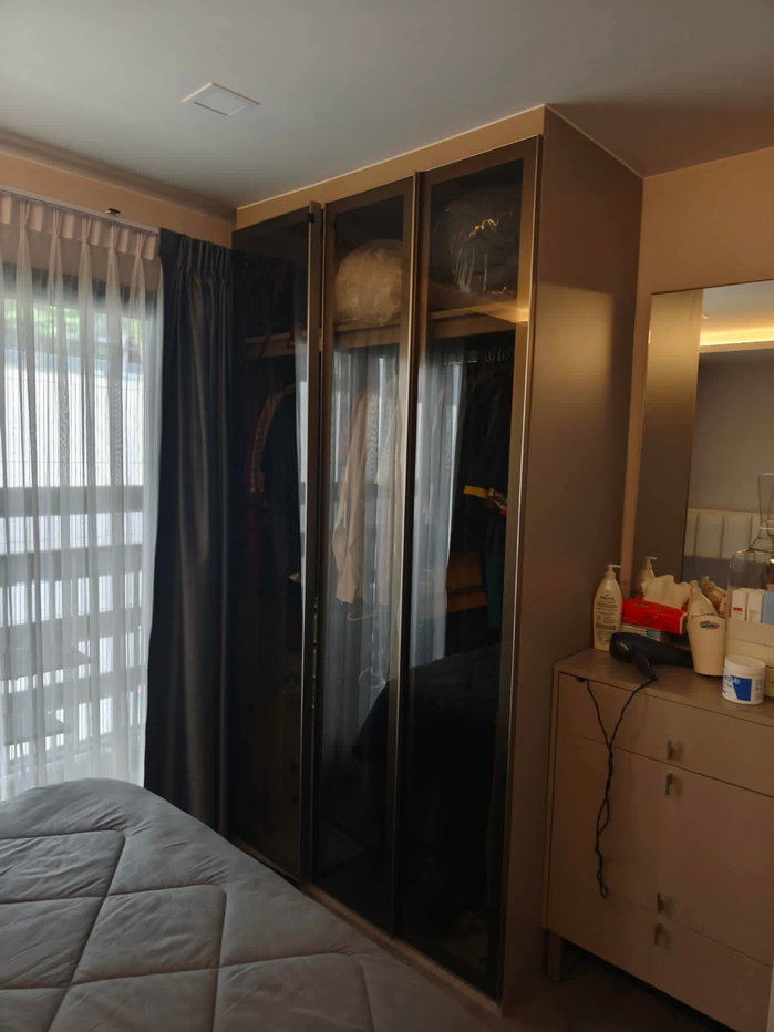 รูป ให้เช่า The politan breeze ชั้น 8 ขนาด 30 ตร.ม. แบบ 1 ห้องนอนแยก แต่งสวย ครบพร้อมอยู่ - รูปที่ 11/24