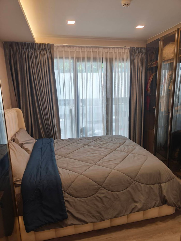 รูป ให้เช่า The politan breeze ชั้น 8 ขนาด 30 ตร.ม. แบบ 1 ห้องนอนแยก แต่งสวย ครบพร้อมอยู่ - รูปที่ 2/24