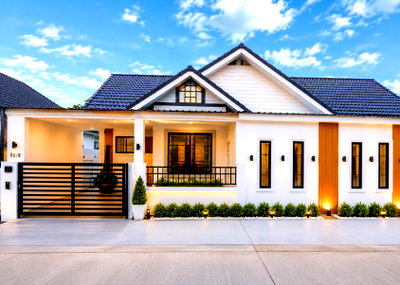 ขายบ้านเดี่ยว : ขายบ้านรีโนเวทใหม่ ม.ลัดดารมย์ ใกล้เทศบาลสุรศ้กดิ์ ศรีราชา
