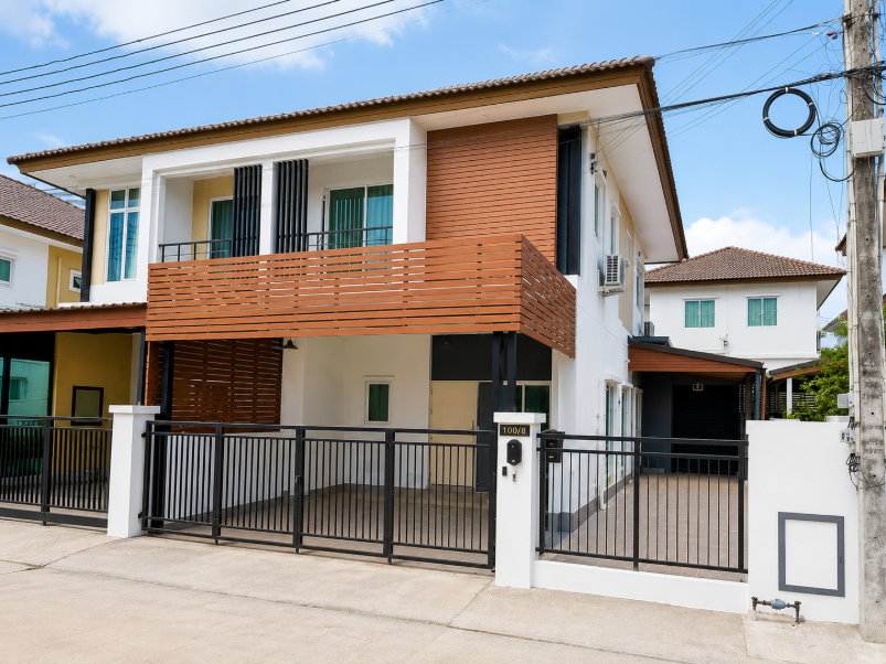 รูป ขายบ้านแฝด ม.ธาดาทาวน์ออร่า หนองค้อ ศรีราชา - รูปที่ 1/19
