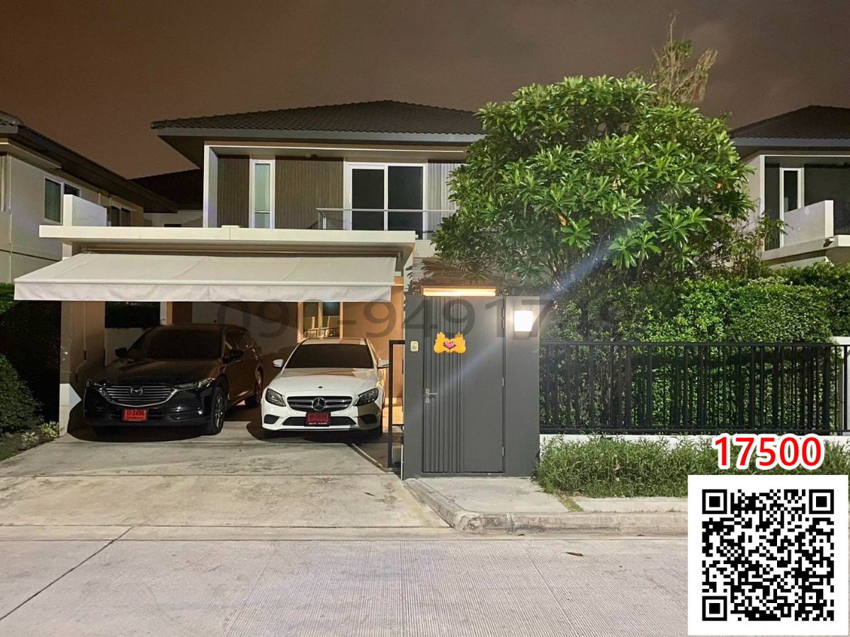 รูป เช่า บ้านเดี่ยว 2 ชั้น หมู่บ้าน มัณฑนา อ่อนนุช - วงแหวน 5 - รูปที่ 1/17