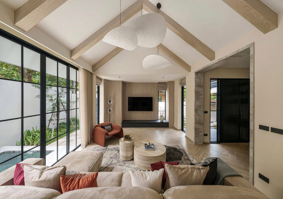 รูป SS-113 🏡 ขาย Luxury Pool Villa หรูพร้อมอยู่ 📍 โครงการพฤกษาทอง เชียงใหม่ - รูปที่ 4/33