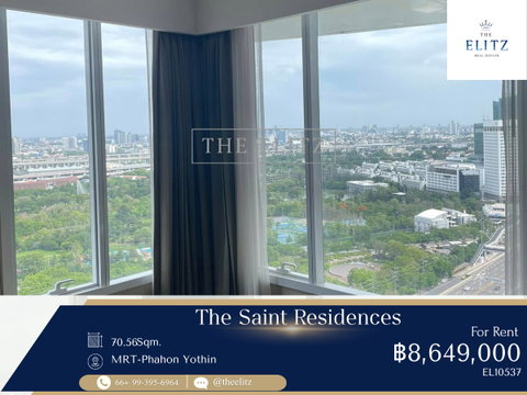🌿 Wake Up to Bangkok’s Best Green View at The Saint Residences 🌿