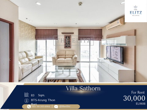 ✨ Live in the Heart of the CBD – Just Steps from BTS Krung Thon Buri ✨