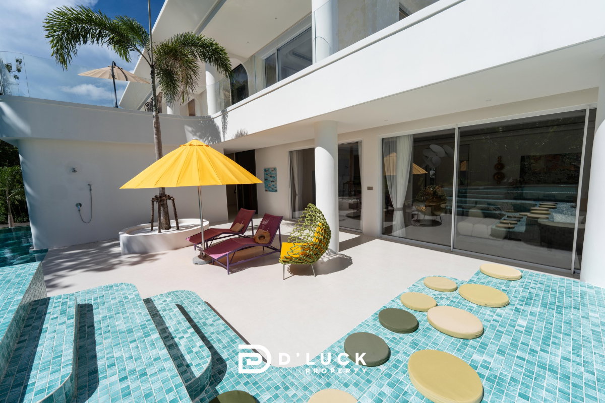รูป ขายวิลล่าพูลวิลล่าหรู 3 ชั้น สไตล์ Modern Luxury ใกล้พัทยา วิวเขาชีจรรย์ - รูปที่ 43/44