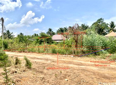 ขายที่ดิน : ที่ดินว่างเปล่า 60 ตร.วา วรารมย์ หัวหิน หัวหิน ประจวบคีรีขันธ์ 360,000