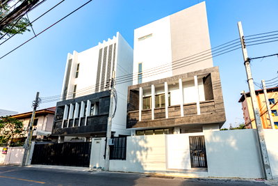โฮมออฟฟิศ วิทยาลัยศิลปหัตถกรรมกรุงเทพ : พูลวิลล่า & โฮมออฟฟิศ 4 ชั้น เกษตร–นวมินทร์ ทำเลดี พร้อมอยู่ สระ ลิฟต์ส่วนตัว_BL198