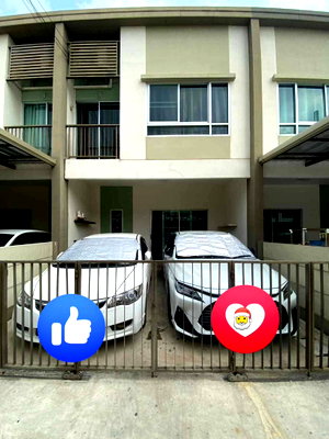 ทาวน์โฮมให้เช่า : 🏡✨ทาวน์โฮม 2 ชั้น หมู่บ้านลุมพินีทาวน์วิลล์ เพิ่มสิน-วัชรพล 3 ห้องนอน 2 ห้องน้ำ ทำเลดี “วัชรพล-เพิ่มสิน” เฟอร์ครบ จบในหลังเดียว!