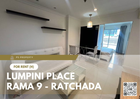 ให้เช่า 📍 Lumpini Place Rama 9 - Ratchada 📍 เฟอร์นิเจอร์ และ เครื่องใช้ไฟฟ้าครบ ใกล้ MRT พระราม 9