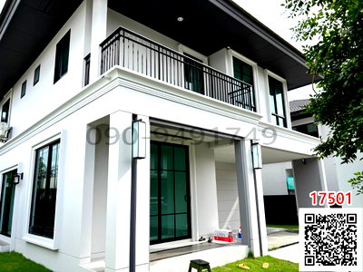 บ้านเดี่ยวให้เช่า : เช่า บ้านเดี่ยว 2 ชั้น หลังมุม หมู่บ้านเศรษฐสิริ พัฒนาการ 87