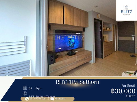 ✨ Elite Riverside Living at RHYTHM Sathorn | Available Now ✨