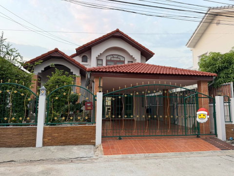🏡 ให้เช่าบ้านเดี่ย ว60 ตร.วา หมู่บ้านชวนชื่น รามอินทรา – วัชรพล 3 ห้องนอน 2 ห้องน้ำ บรรยากาศร่มรื่น เงียบสงบ ใกล้ BTS เพียง 1.5 กม. 