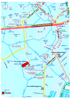 Townhouses for sale Pracha Uthit Road : TOWN HOUSE 23.6 Sq.w. Thung Khru Bangkok for 3.9M