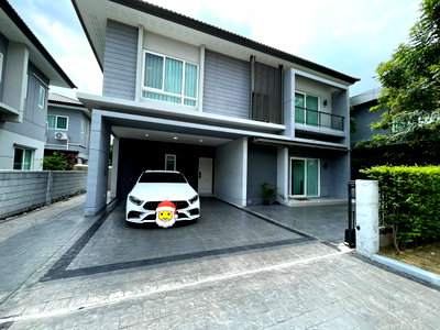 บ้านเดี่ยวให้เช่า : 🏡 ให้เช่าบ้านเดี่ยวหรู Centro บางนา – วงแหวน 4 ห้องนอน 3 ห้องน้ำ ทำเลดีที่สุดในโครงการ ติดคลับเฮ้าส์ เดินเพียง 10 ก้าวถึง บ้านพร้อมอยู่