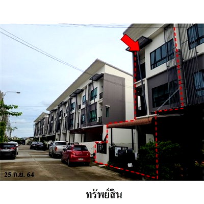 Townhouses for sale Phra Samut Jadee Samut Prakarn : FOR SALE  TOWNHOUSE PROPERTY  3400000 BAHT.