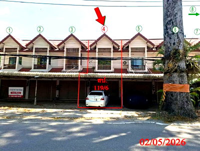 อาคารพาณิชย์ 21.7 ตร.วา สารภี เชียงใหม่ 2.3M