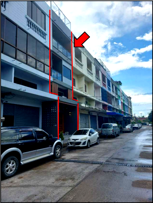 อาคารพาณิชย์ รามอินทรา 119 : อาคารพาณิชย์ 16 ตร.วา โครงการ สินธานี 2 กรุงเทพมหานคร มีนบุรี กรุงเทพมหานคร 4M