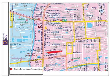 TOWN HOUSE 22.1 Sq.w. Lat Phrao Bangkok for 6.2M