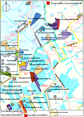 Townhouses for sale Phra Samut Jadee Samut Prakarn : TOWN HOUSE 16 Sq.w. Phra Samut Jadee Samut Prakarn for 2.7M