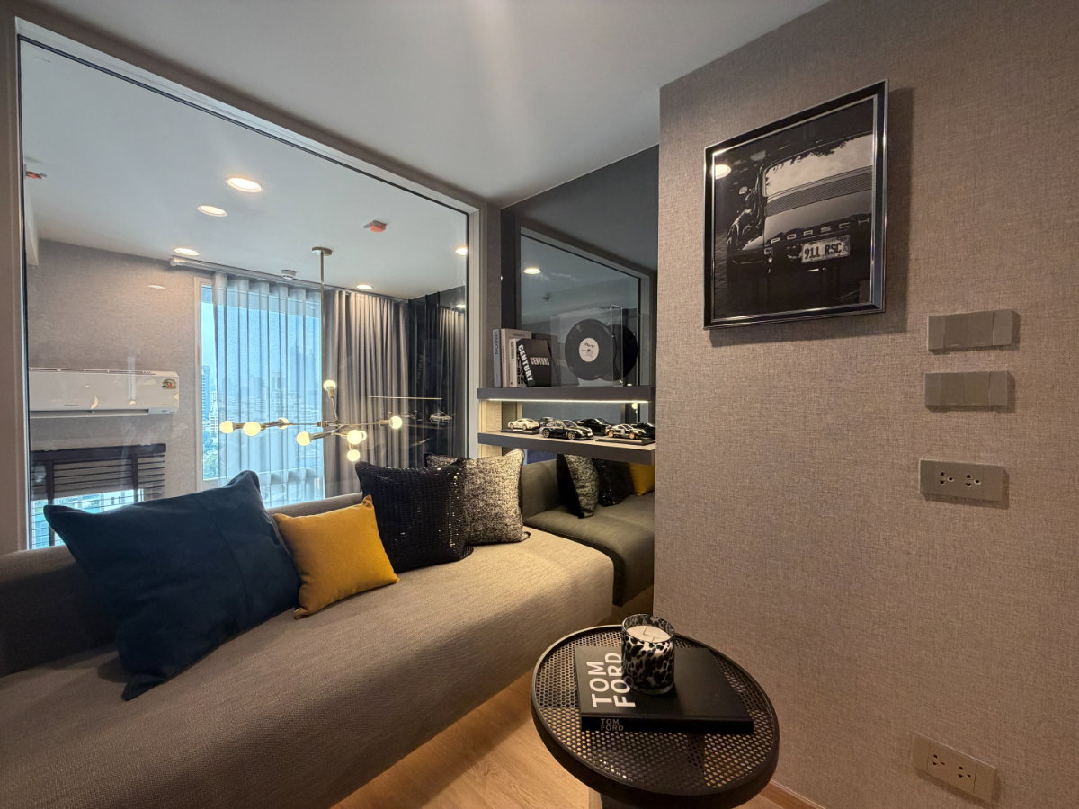 รูป Culture Chula 1 ห้องนอน Hybrid ราคาพิเศษ พร้อมเข้าอยู่ ใกล้จุฬา - รูปที่ 7/10