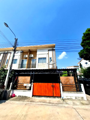 บ้านแฝด ม.ราชพฤกษ์ : ✅ ขายด่วนทาวน์โฮมหลังมุม ครัวบิ้วอินครบ ต่อเติมหลังคาที่จอดรถ ใกล้เซ็นทรัล เวสต์วิลล์ ✅ Pleno Ratchaphruek-Rama 5 - พลีโน่ ราชพฤกษ์-พระราม5 