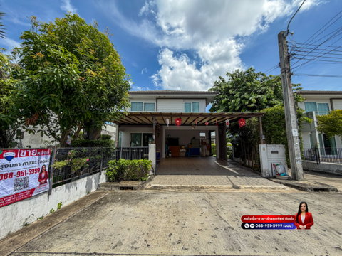 โครงการชัยพฤกษ์ รามอินทรา-วงแหวน2 บ้านหลังริมพื้นที่ 55 ตารางวา ใกล้ JAS Green Village คู้บอน และ เชื่อมต่อถนนวงแหวนกาญจนาภิเษก - ทางด่วนจตุโชติ