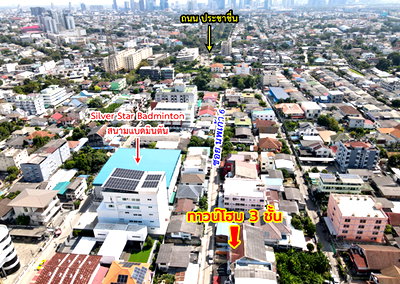 ทาวน์โฮม เขตบางซื่อ : ขายทาวน์โฮม ประชาชื่น 37 บางซื่อ กรุงเทพ 25.2 ตรว  140.00 ตร.ม  4 นอน 3 น้ำ