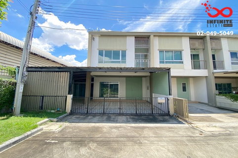 ขายทาวน์โฮม 2 ชั้น บ้านลุมพินี ทาวน์วิลล์ ราชพฤกษ์-นครอินทร์ บางกรวย นนทบุรี หลังริม 30.8 ตร.ว.