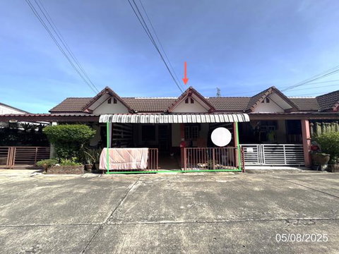 ทาวน์เฮ้าส์ 25.5 ตร.วา บ้านสวนแก้ว แม็คโคร เมืองระยอง ระยอง 1.3M