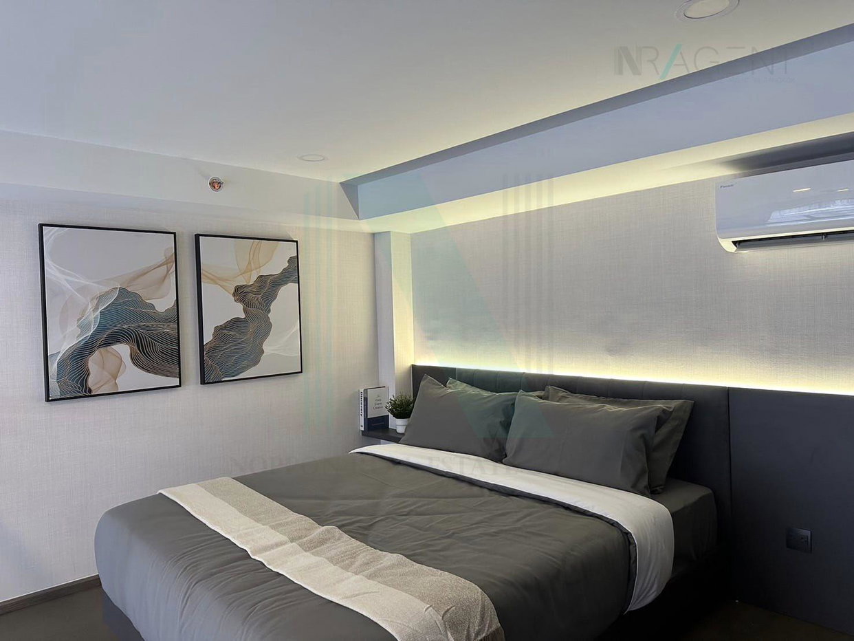 รูป ให้เช่าคอนโด พาร์ค ออริจิ้น จุฬา-สามย่าน อาคาร 1 ชั้น 20 Duplex ขนาด 35 ตรม ใกล้ ตลาดสามย่าน - รูปที่ 3/8