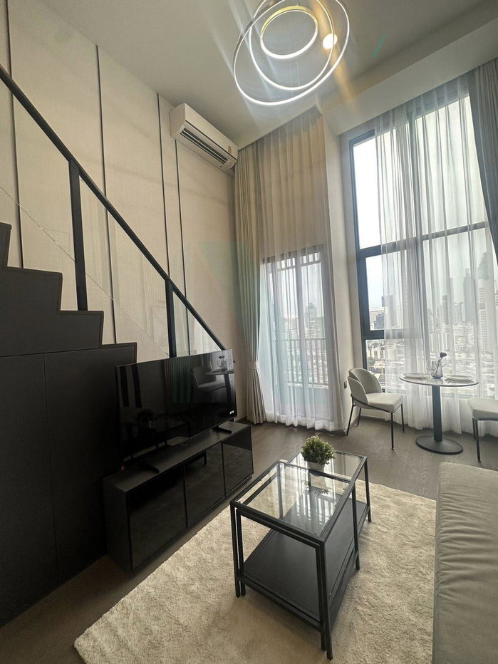 รูป ให้เช่าคอนโด พาร์ค ออริจิ้น จุฬา-สามย่าน อาคาร 1 ชั้น 20 Duplex ขนาด 35 ตรม ใกล้ ตลาดสามย่าน - รูปที่ 2/8