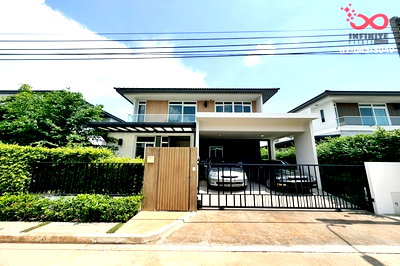 บ้านเดี่ยว ถนนรัตนาธิเบศร์ : ขายบ้านเดี่ยว 2 ชั้น 60 ตร.ว. ม.มัณฑนา เวสต์เกต กาญจนาภิเษก บางใหญ่  ใกล้ MRT สายสีม่วง