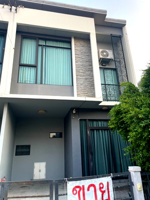 ขายทาวน์โฮม : 🏠 ขายบ้าน : Pleno Bangyai (พลีโน่ บางใหญ่)   รหัสทรัพย์ | 📌LNP-H1049 